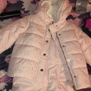 New girls carters snow suit